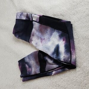 Better Sports Performance leggings  L purple black pockets